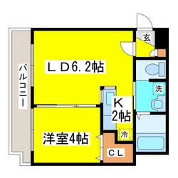 北１３条東駅 徒歩2分 1階の物件間取画像